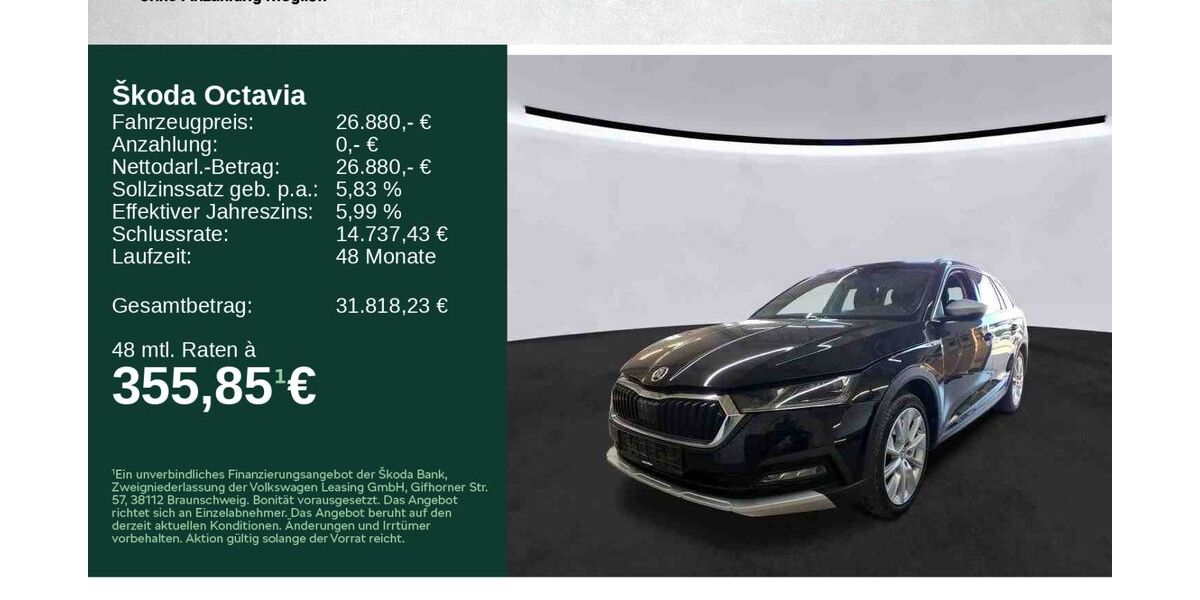 Skoda Octavia 56.600 km 26.880 &euro; Kreuzwertheim 97892