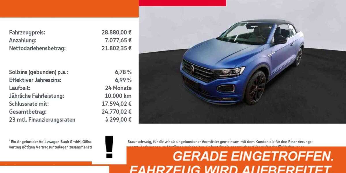 VW T-Roc 42.152 km 28.590 &euro; Meppen 49716