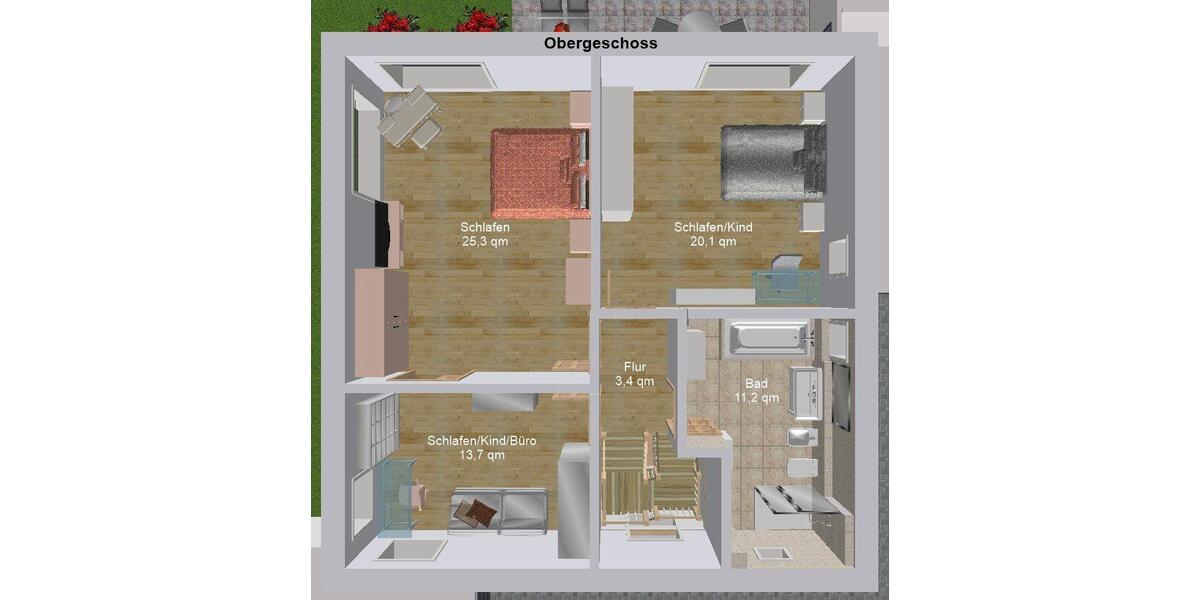 Einfamilienhaus Rosenheim Innenstadt - 5 Zimmer, 158 m&sup2;, 1.309.000&euro; | Angebot:27086163
