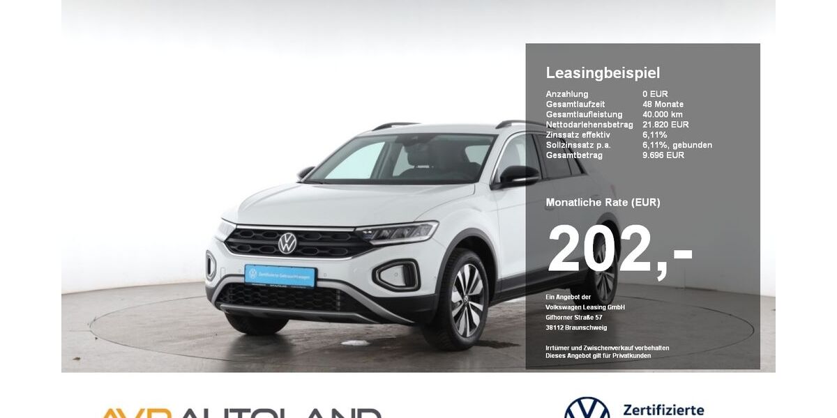 VW T-Roc 25.465 km 21.820 &euro; Plattling 94447