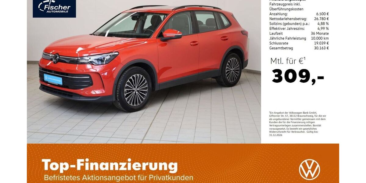 VW Tiguan 40.346 km 28.980 &euro; Amberg 92224