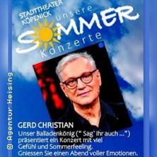Gerd Christian - Sommerkonzerte im Stadttheater Köpenick 07.08.2026 Stadttheater Köpenick