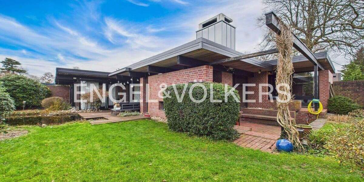 Architekten-Bungalow mit Traumgarten in bester Lage von Viersen 4 zimmer