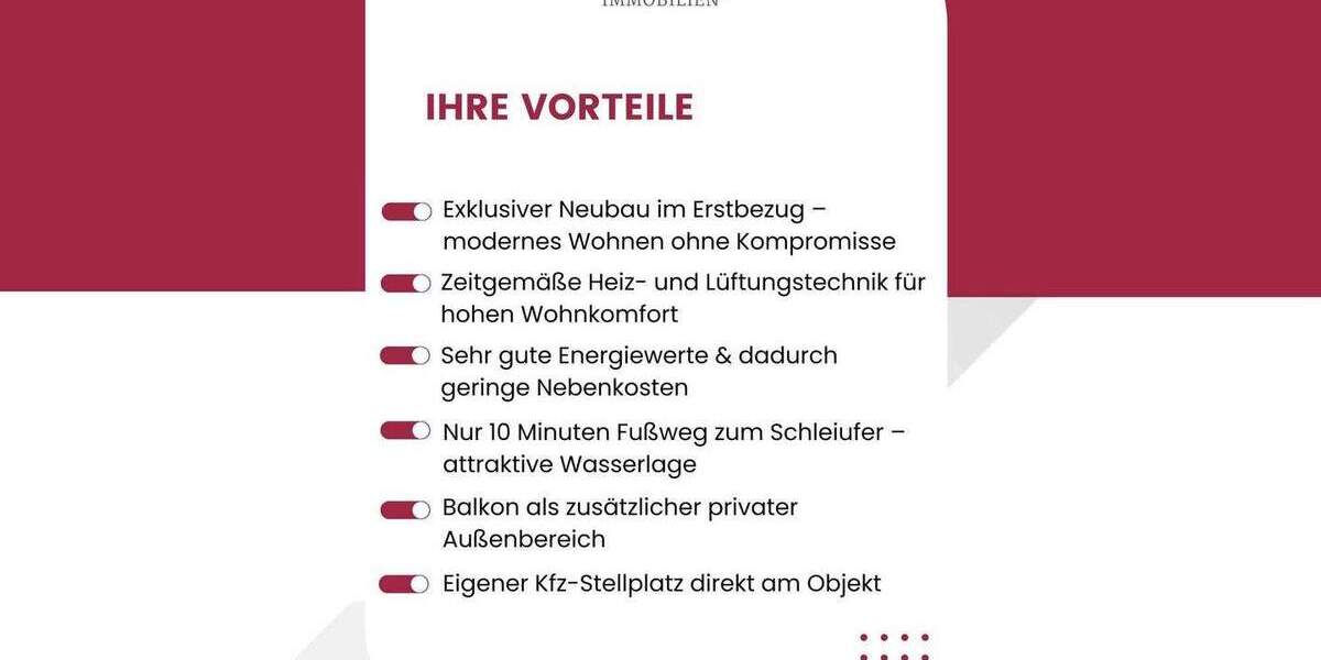 Etagenwohnung Kappeln - 2 Zimmer, 59 m&sup2;, 259.000&euro; | Angebot:25846211