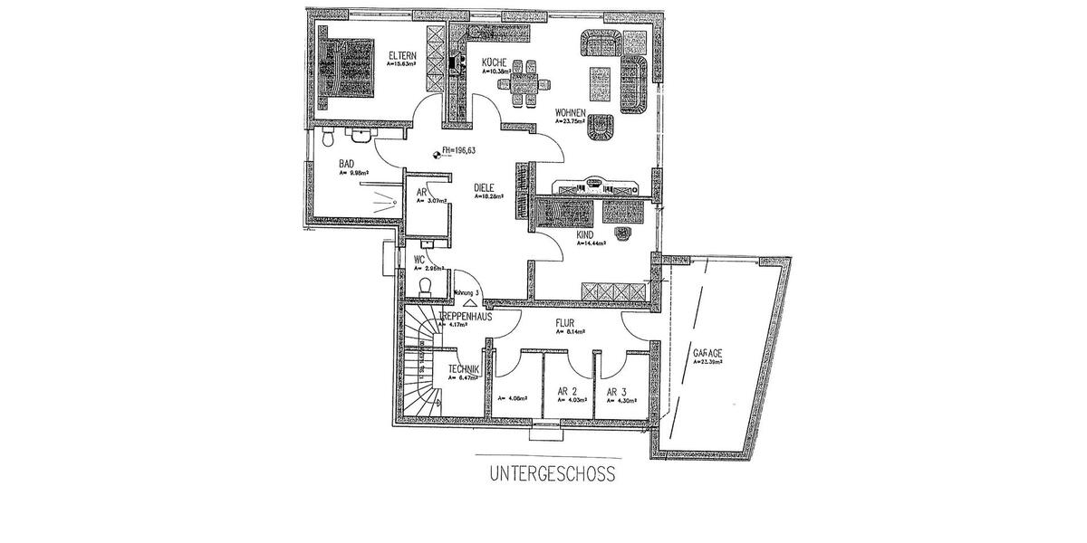Etagenwohnung Much - 3 Zimmer, 98 m&sup2;, 882&euro; | Angebot:26250312