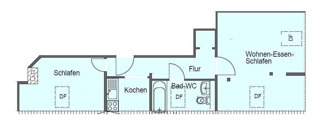 Etagenwohnung Erfurt Andreasvorstadt - 5 Zimmer, 127 m&sup2;, 349.980&euro; | Angebot:25246367
