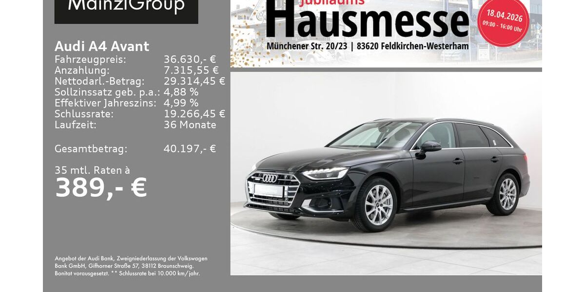 Audi A4 30.238 km 35.960 &euro; Feldkirchen/Westerham 83620