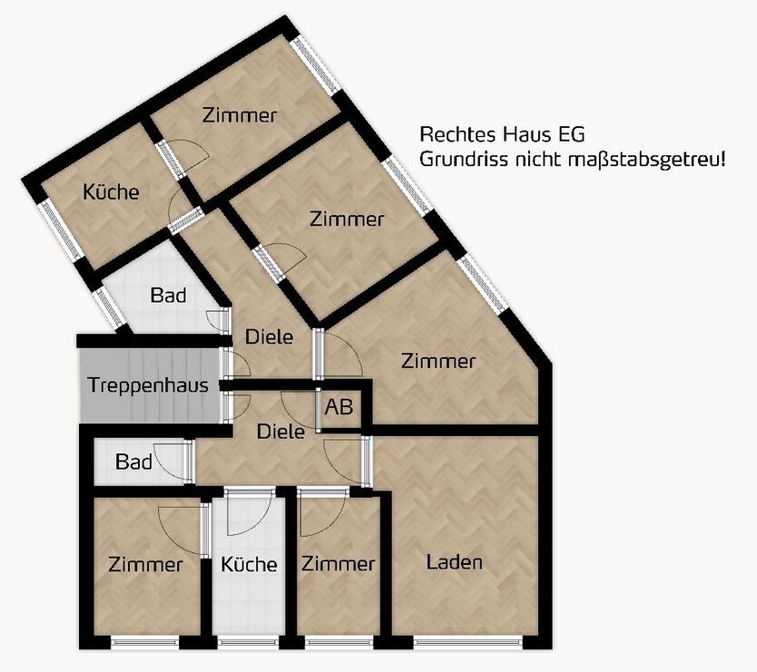 Mehrfamilienhaus in traumhafter Lage im Herzen von Münster mit stilvollem Ambiente! 26 zimmer