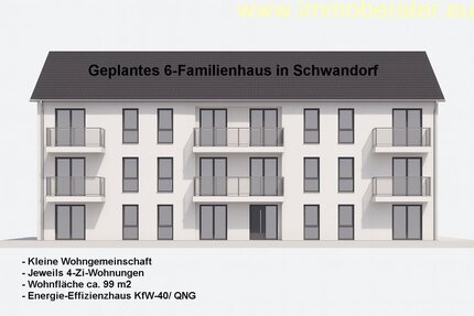 Projektierte 4-Zi-Whg WFL ca. 99 m² beste Bauqualität-KfW 40 QNG Qualität jetzt clever kaufen u. erst bei Fertigstellung bezahlen! - Wohnung Schwandorf | Angebot:19857358