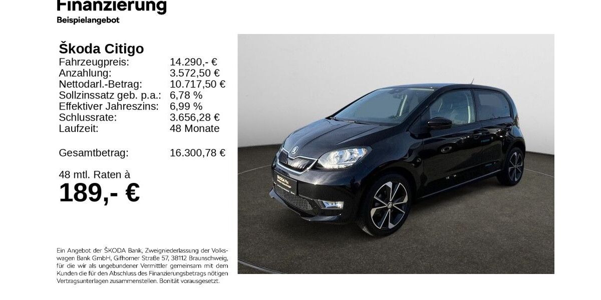 Skoda Citigo 38.667 km 13.990 &euro; Hildesheim 31137