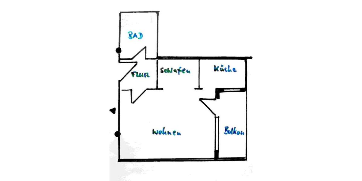 Etagenwohnung Wunstorf - 1 Zimmer, 35 m&sup2;, 89.500&euro; | Angebot:25323802