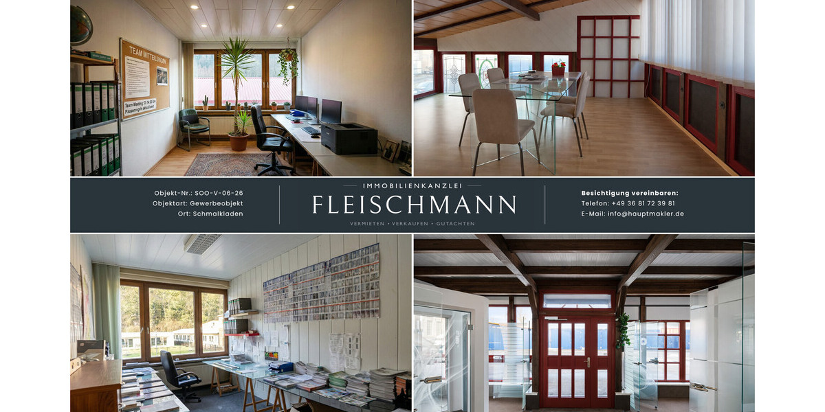 Gewerbeimmobilie mit PV-Potenzial – Hallenflächen, Infrastruktur & Energierendite - Gewerbeobjekt Schmalkalden | Angebot:25747161