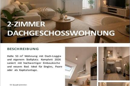 Wohnung Heppenheim (Bergstraße) - 1 Zimmer, 53 m&sup2;, 210.000&euro; | Angebot:27101711