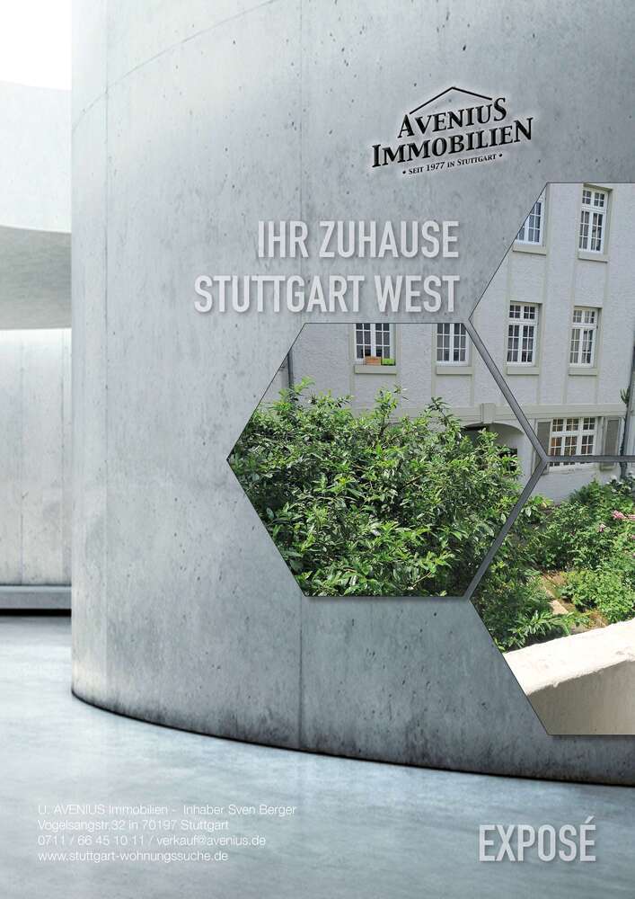 Wohnung zum Mieten in Stuttgart 1.050 € 84.1 m²