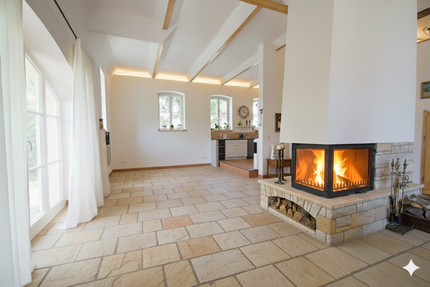 Bezugsfreie Maisonettewohnung im Hofgut Zöbigker mit Garten und Balkon, direkt am Cospudener See! 4 zimmer