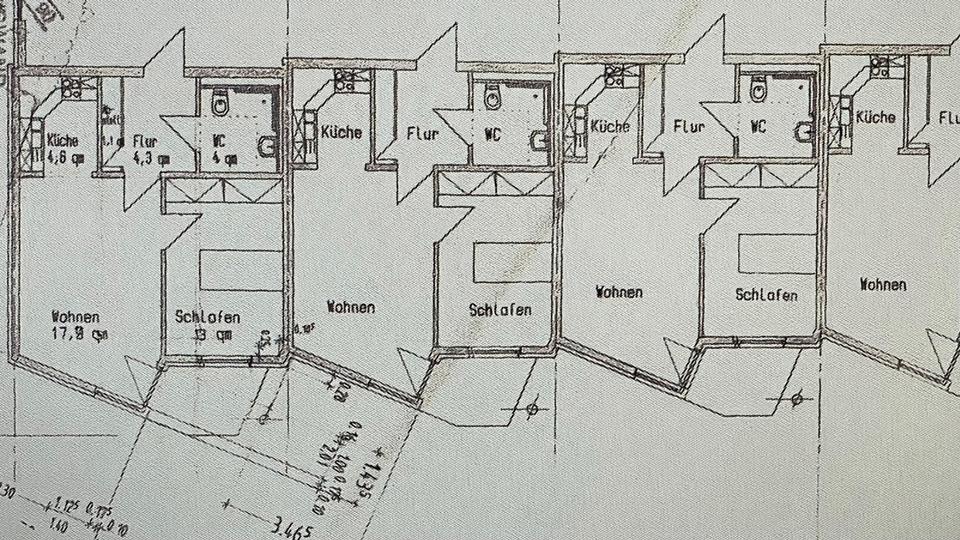 Etagenwohnung Bensheim - 2 Zimmer, 44 m&sup2;, 134.900&euro; | Angebot:26863914