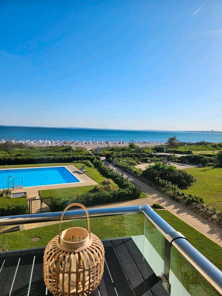 FerienWohnung strandnah, Meerblick und Pool in Pelzerhaken Ostsee