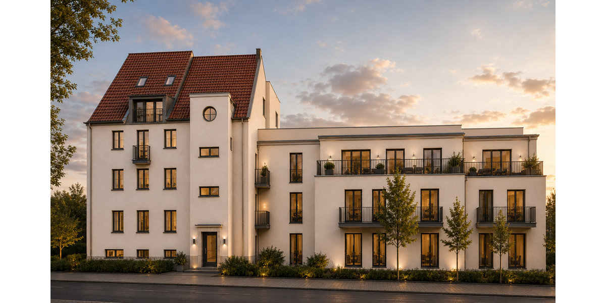 Etagenwohnung Augsburg Lechhausen - 2 Zimmer, 56 m&sup2;, 362.232&euro; | Angebot:26690596