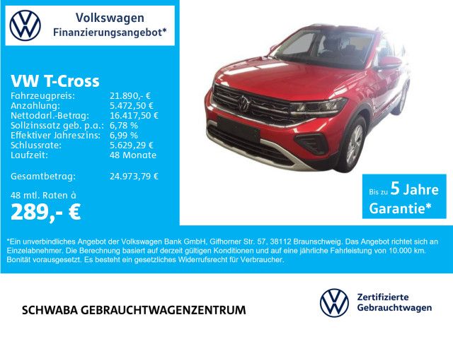 VW T-Cross 9.500 km 21.890 € Gersthofen 86368