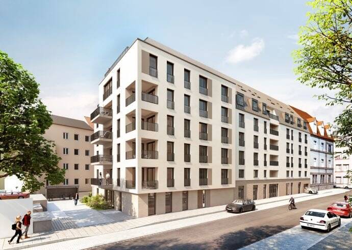 3-Zi.-Whg. mit Dachterrasse und Einbauküche B15 3 zimmer