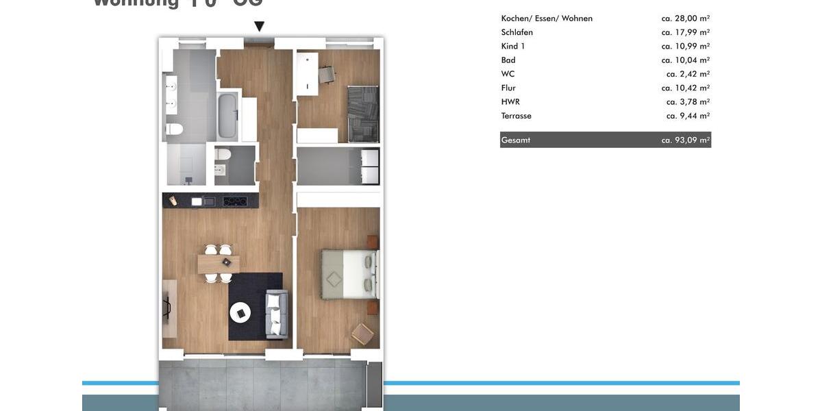 Etagenwohnung Vohenstrauß - 4 Zimmer, 93 m&sup2;, 353.940&euro; | Angebot:26918482