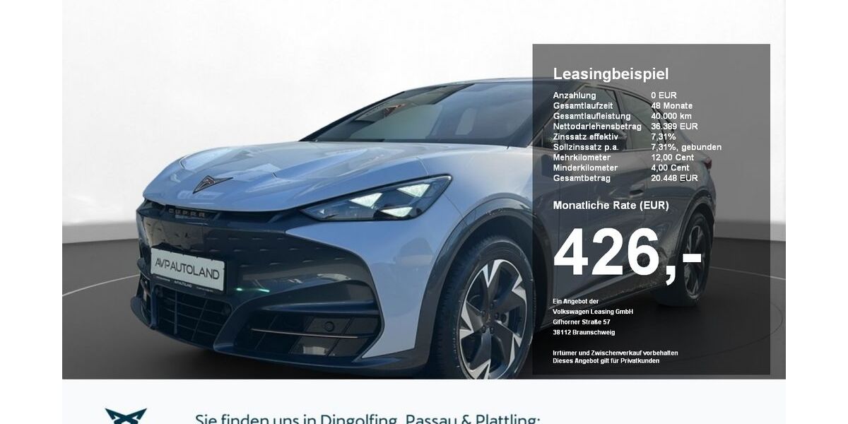 Cupra Tavascan 20.287 km 34.970 &euro; Dingolfing 84130