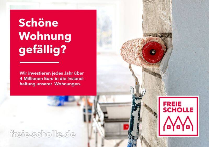 Etagenwohnung Bielefeld Gellershagen - 3 Zimmer, 64 m&sup2;, 551&euro; | Angebot:26799416