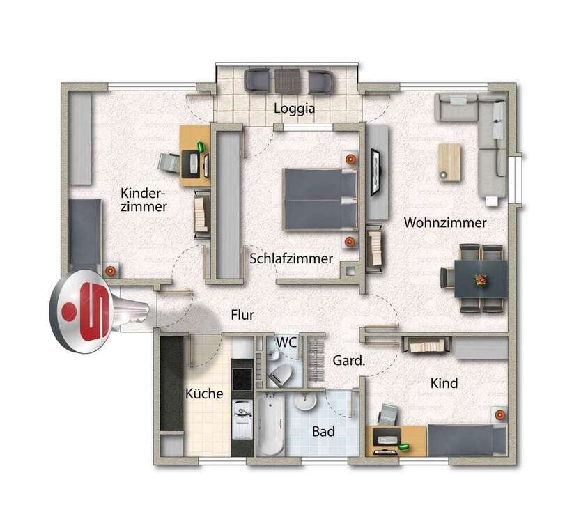 Wohnung zum Kaufen in Künzelsau 239.000 € 95 m²