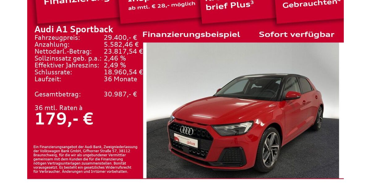 Audi A1 3.800 km 29.400 &euro; Berlin 12489
