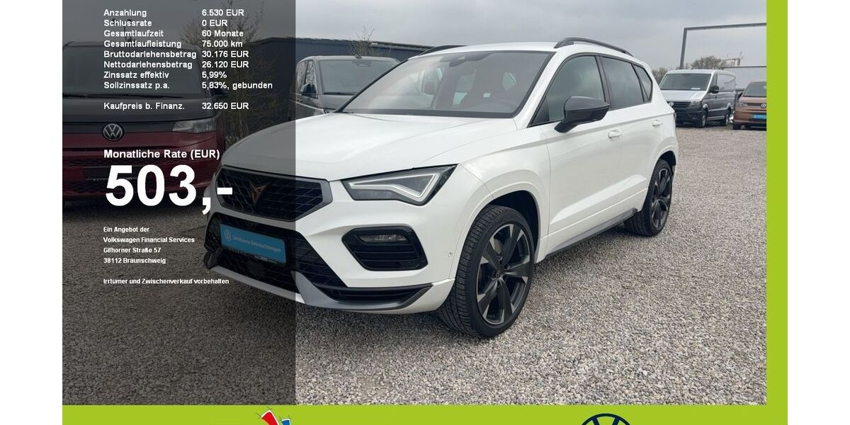 Cupra Ateca 45.000 km 31.650 &euro; Mainburg 84048