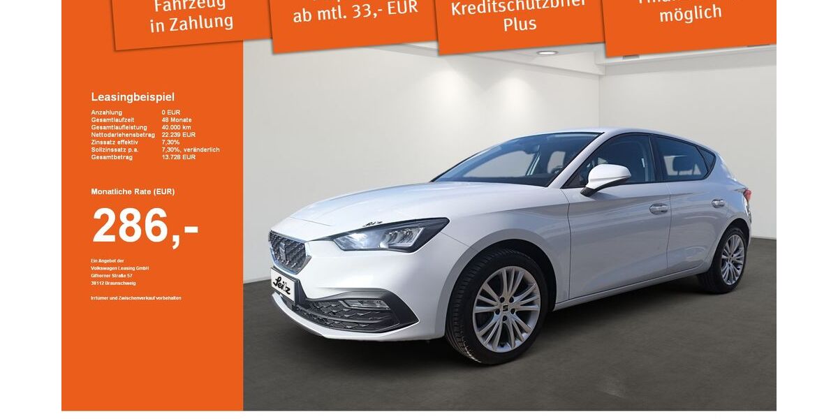 Seat Leon 12.570 km 21.139 € Memmingen 87700