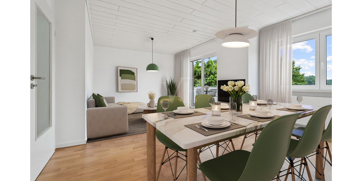 Einziehen und Wohfühlen - Frisch renovierte Eigentumswohnung! - Etagenwohnung Rheine Rheine | Angebot:23034518