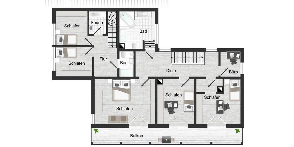 Einfamilienhaus Kolbermoor Aiblinger Au - 1 Zimmer, 300 m&sup2;, 1.390.000&euro; | Angebot:26319110