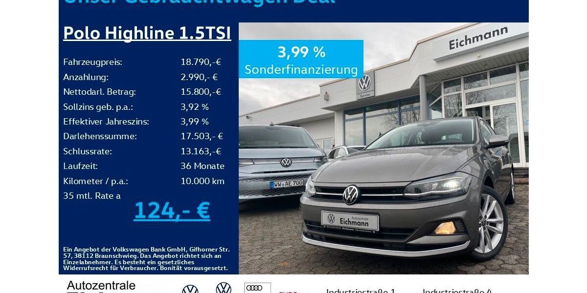 VW Polo 76.100 km 18.490 &euro; Heiligenroth 56412