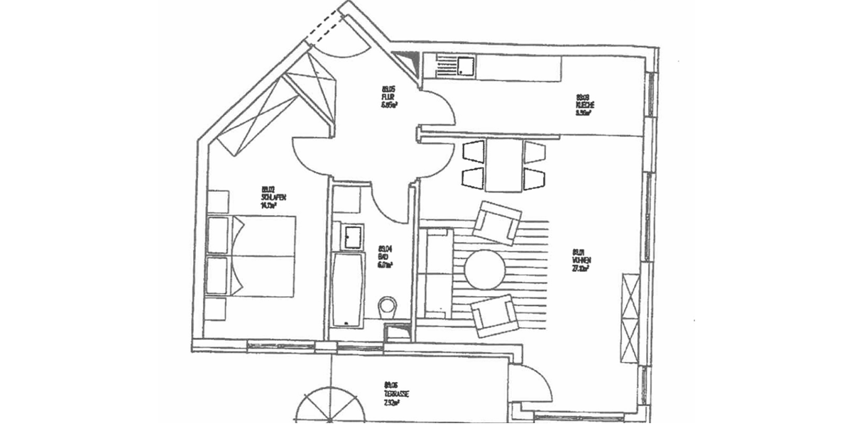 vermietete 2-Zimmer-Wohnung in Ahrensfelde 2 zimmer