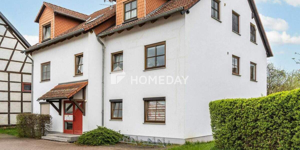 Attraktive 2-Zimmer-Wohnung mit Balkon, Stellplatz und Gartennutzung in Eischleben 2 zimmer