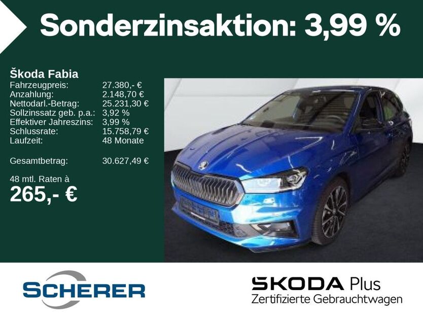Skoda Fabia 3.230 km 27.380 € Mayen 56727