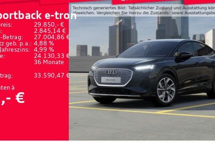 Audi Q4 e-tron 54.266 km 29.450 &euro; Frankfurt am Main 60326