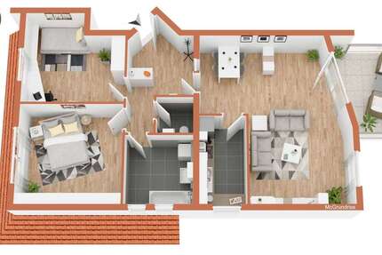 Wohnung zum Kaufen in Giengen 243.775 € 90 m² 3.5 zimmer