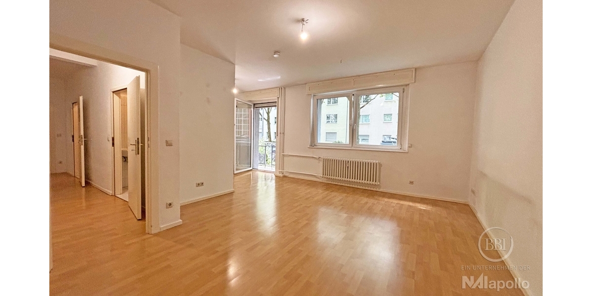 PRAKTISCHE HOCHPARTERRE-WOHNUNG MIT GROSSEM BALKON IM BEGEHRTEN BAYERISCHEN VIERTEL! 2 zimmer