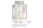 Erdgeschoßwohnung Leipzig Süd - 1 Zimmer, 36 m&sup2;, 393&euro; | Angebot:26292198