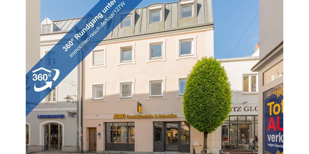 Etagenwohnung Passau Altstadt - 1 Zimmer, 34 m&sup2;, 510&euro; | Angebot:26349267