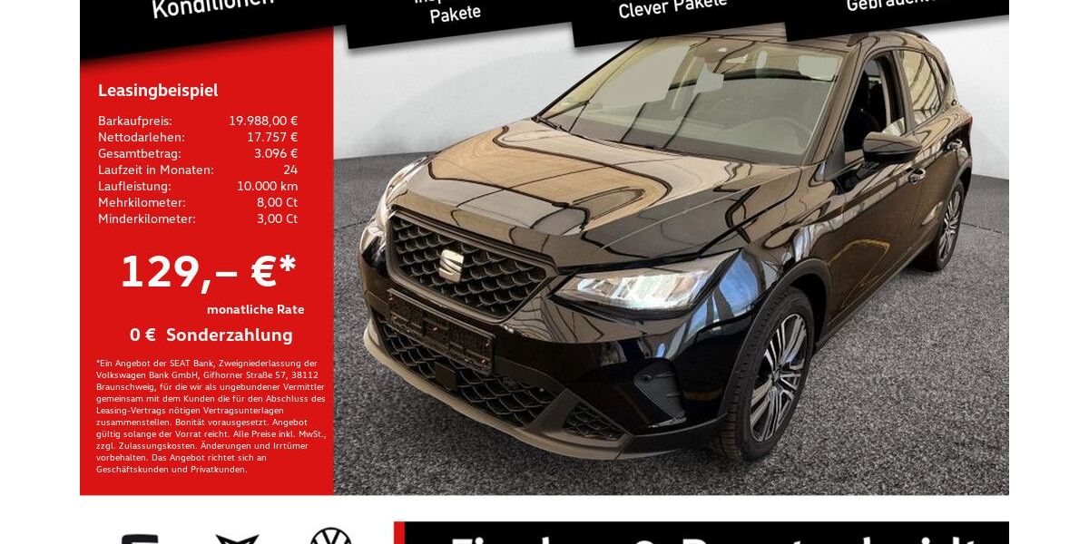 Seat Arona 47.114 km 19.988 &euro; Lohmar 53797