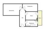 Etagenwohnung Chemnitz Kaßberg - 2 Zimmer, 66 m&sup2;, 89.900&euro; | Angebot:26698678