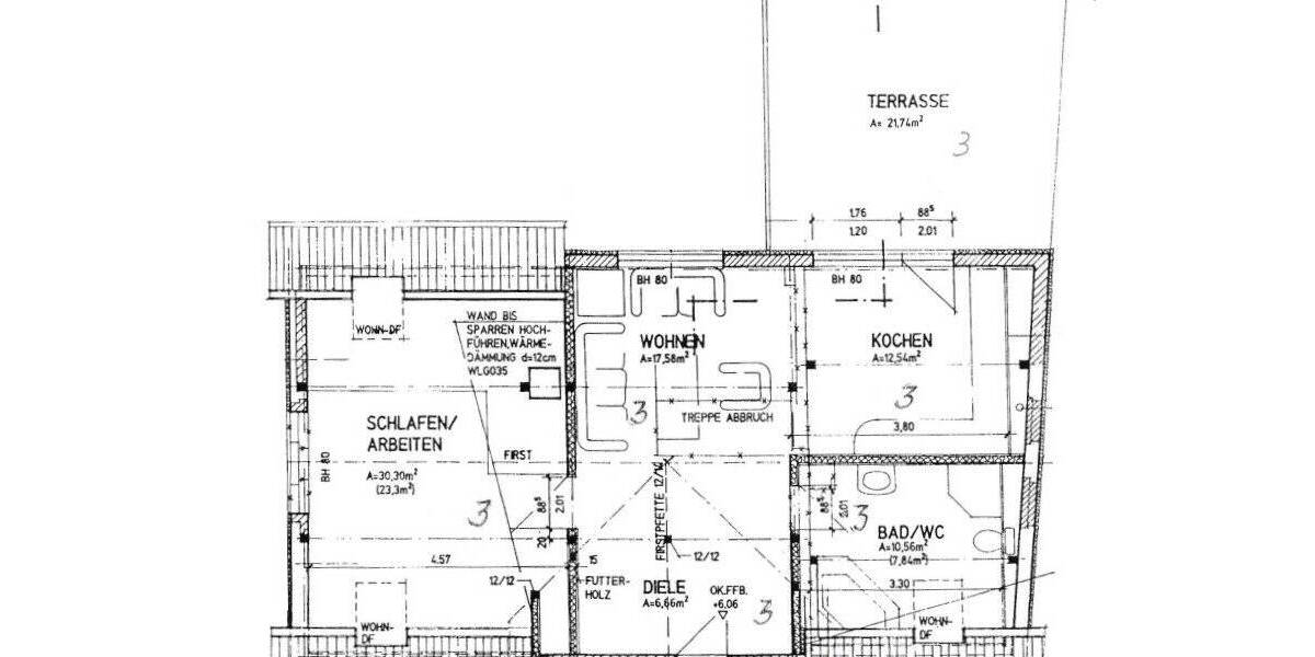 Etagenwohnung Zwickau Mosel - 4 Zimmer, 149 m&sup2;, 98.000&euro; | Angebot:23982705