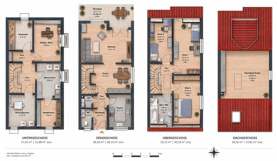 Doppelhaushälfte Sigmaringen - 15 Zimmer, 150 m&sup2;, 375.000&euro; | Angebot:26266643