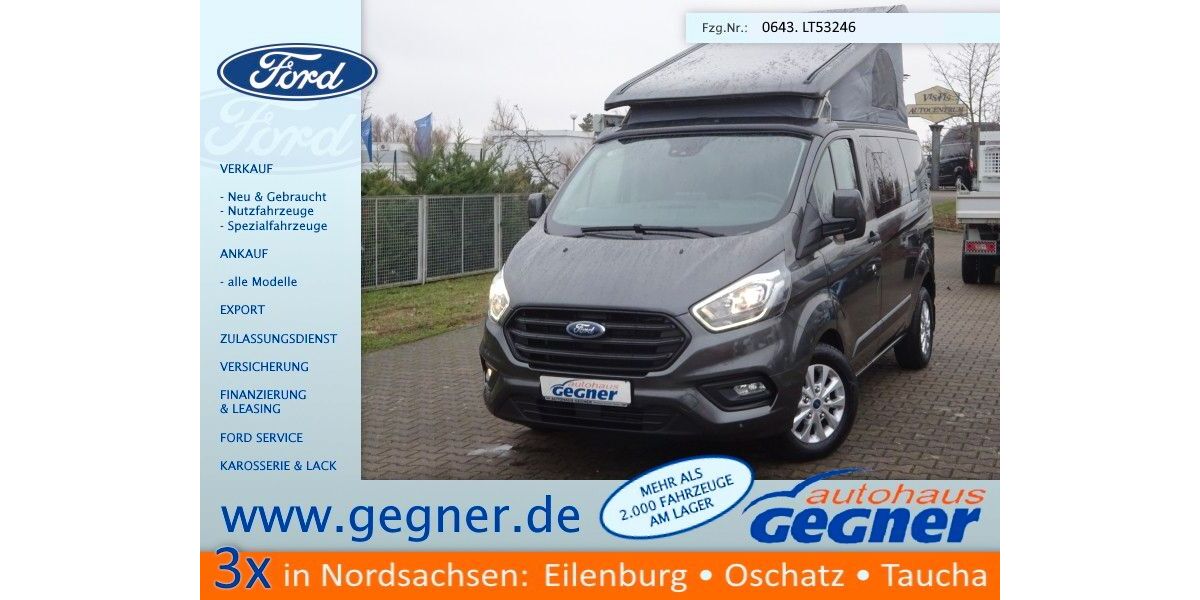 Ford Transit Custom 44.940 km 50.840 &euro; Eilenburg 04838