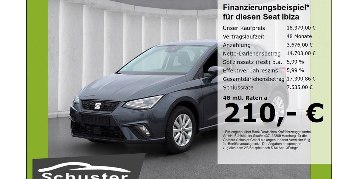 Seat Ibiza 23.026 km 18.379 &euro; Ruhstorf 94099