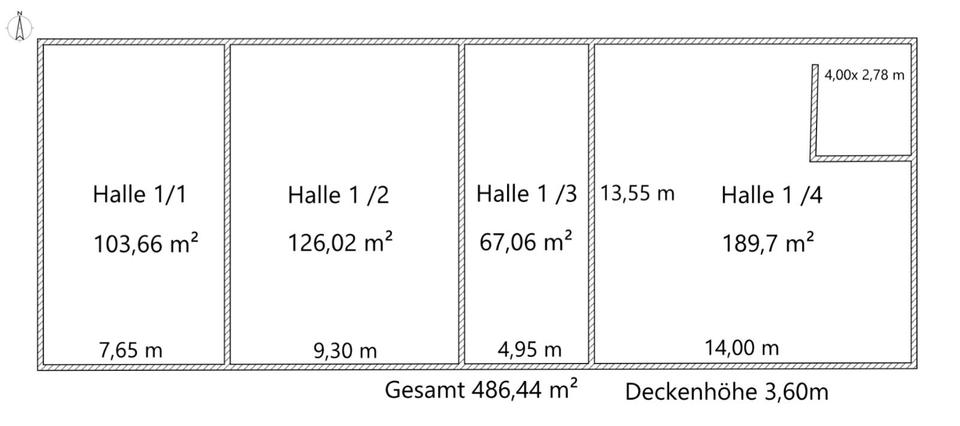 Gewerbeobjekt Neuenkirchen - 3&euro; | Angebot:26215842