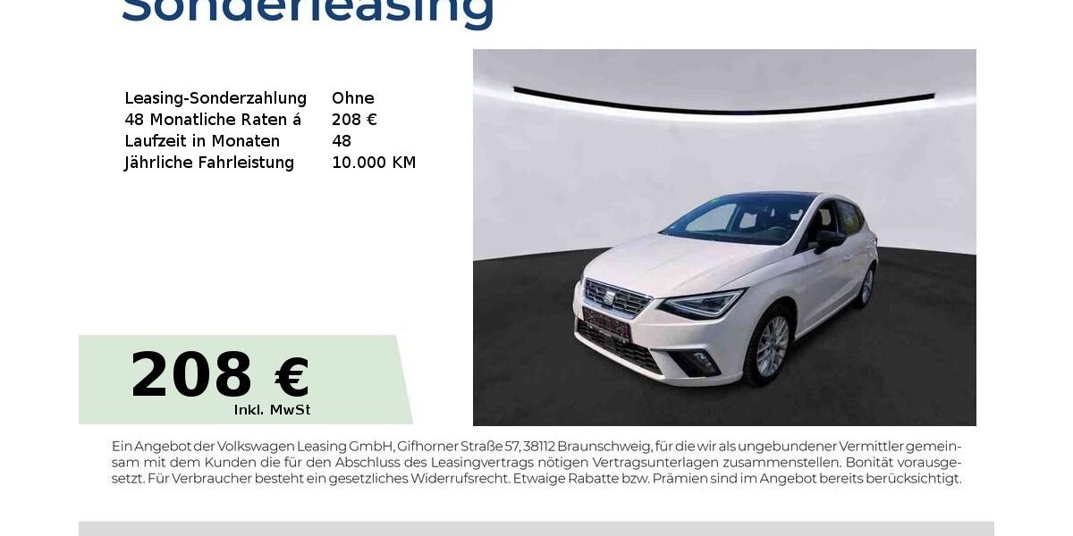 Seat Ibiza 45.334 km 16.490 &euro; Bernburg 06406